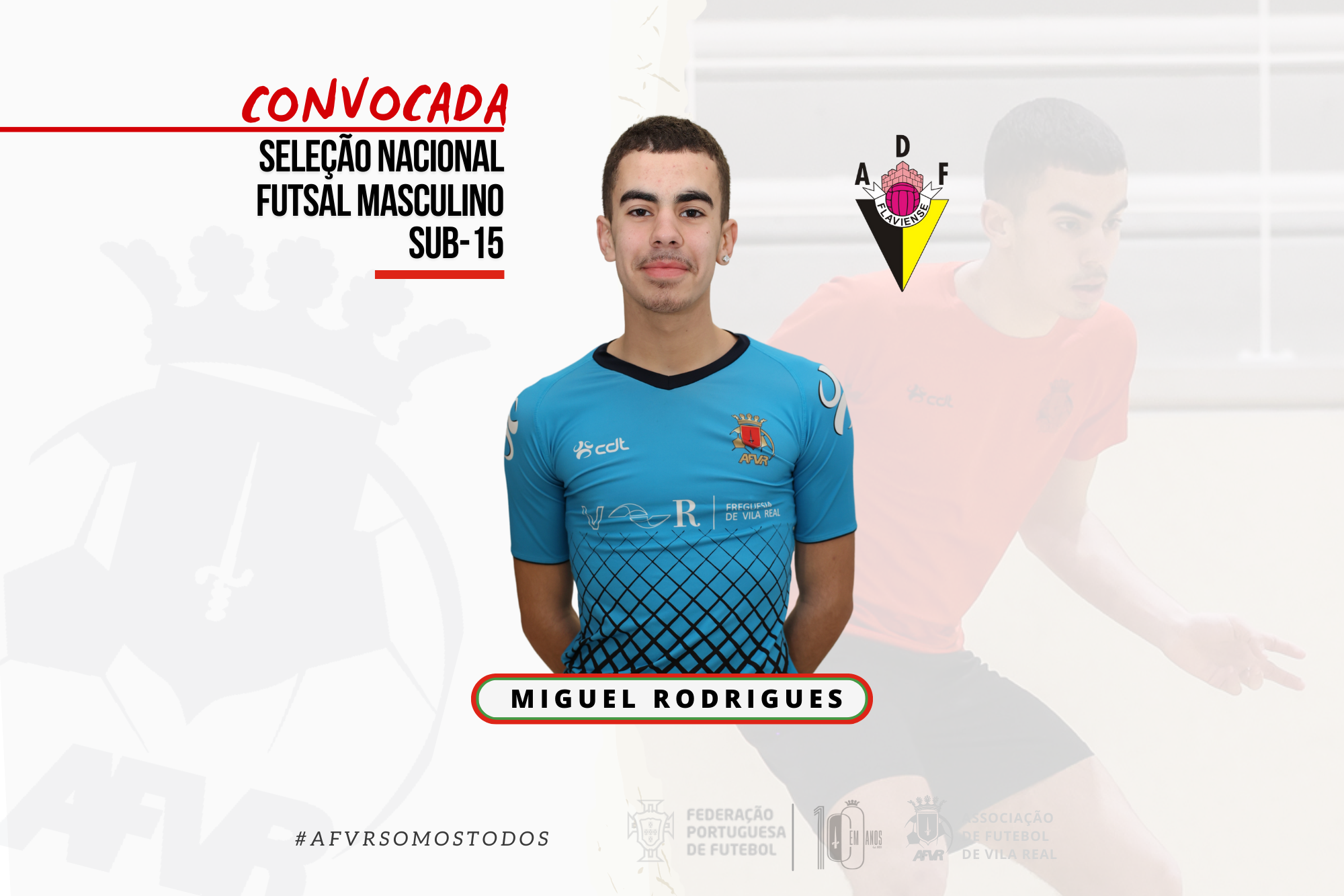 Miguel Rodrigues convocado à Seleção Nacional 